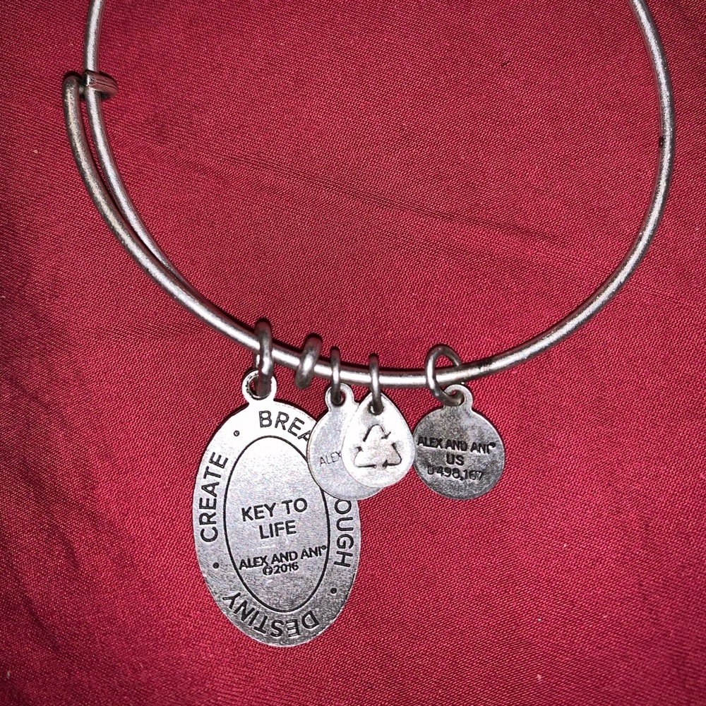 Alex & Co Metal adjustable bracelet